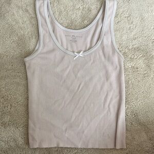 light pink tank